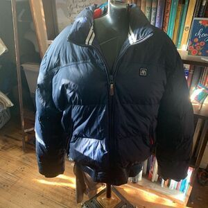 Aeropostale navy down feather XL quilted ski puffer jacket